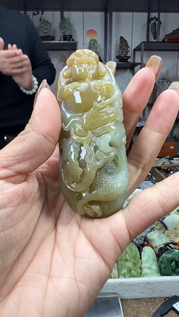 未镶嵌和田玉把件1