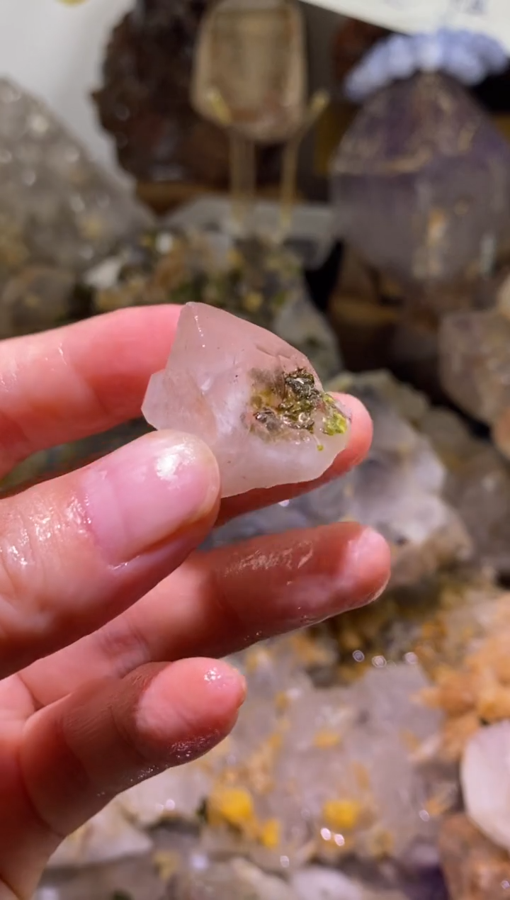 未镶嵌珠宝半成品水晶7号四川超七花园水晶