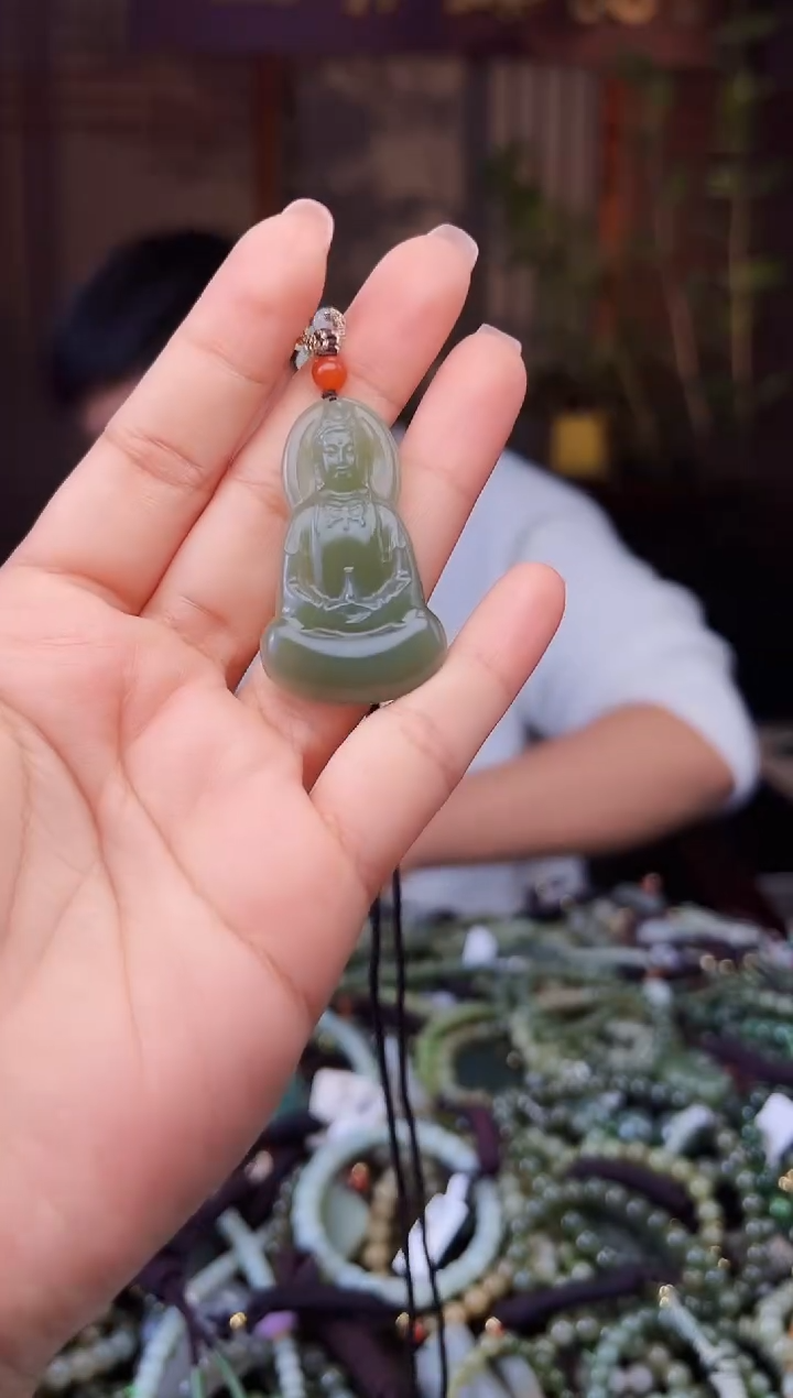 颈饰未镶嵌和田玉多样性发货拍一发一