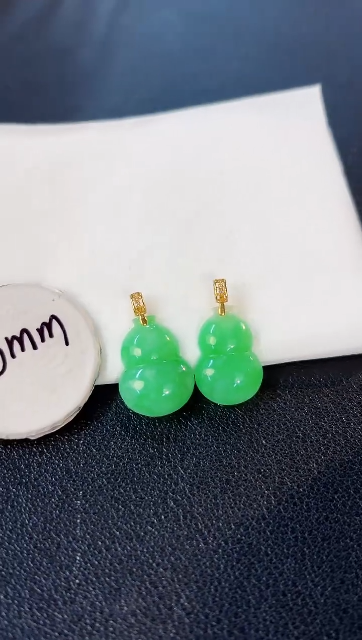 【闪购商品】翡翠颈饰18K金镶嵌缅料A货/多样性发货/一件