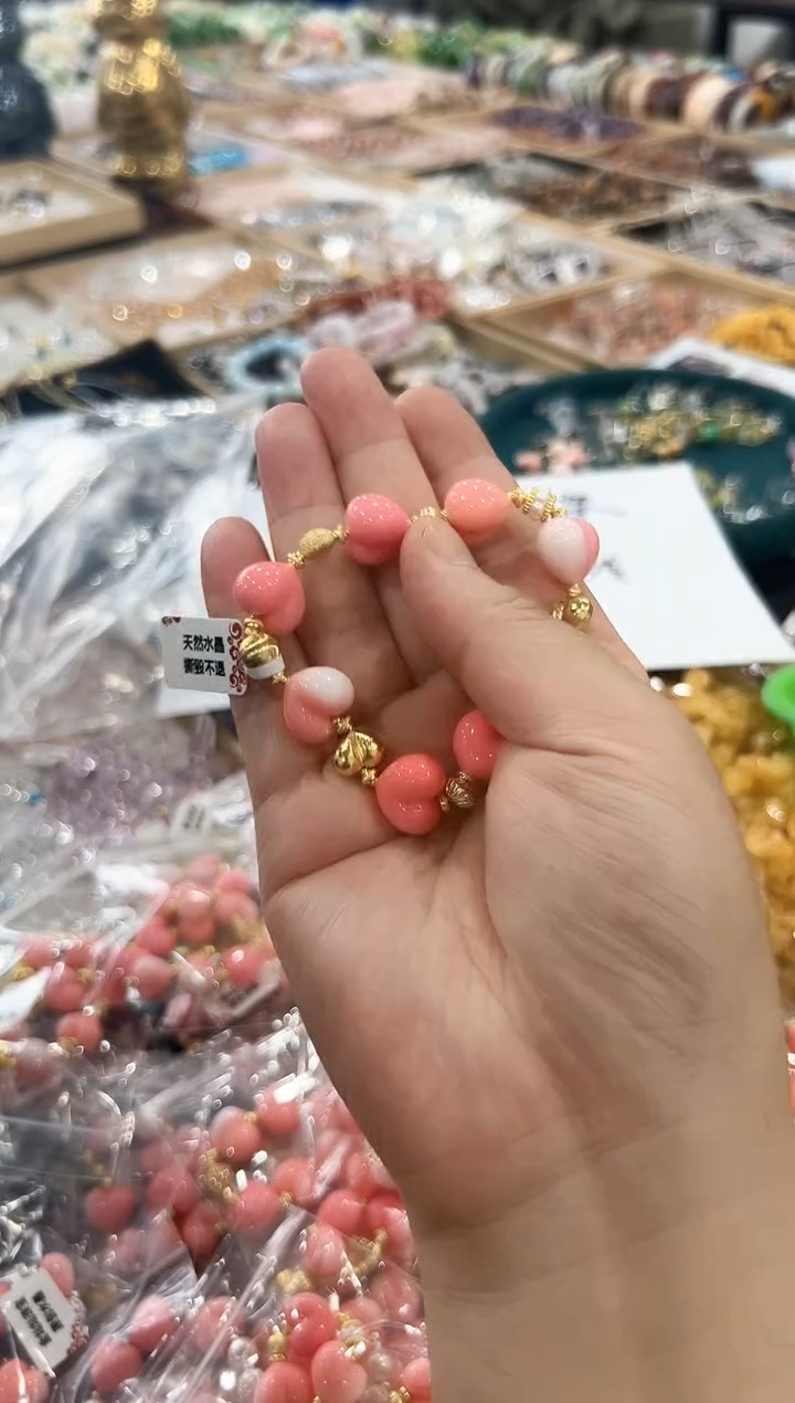 未镶嵌手链水晶85金
