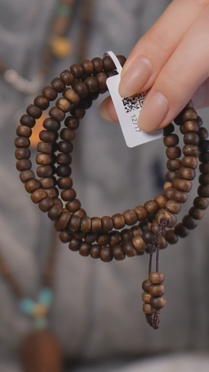 【闪购商品】沉香手串S25010303干磨