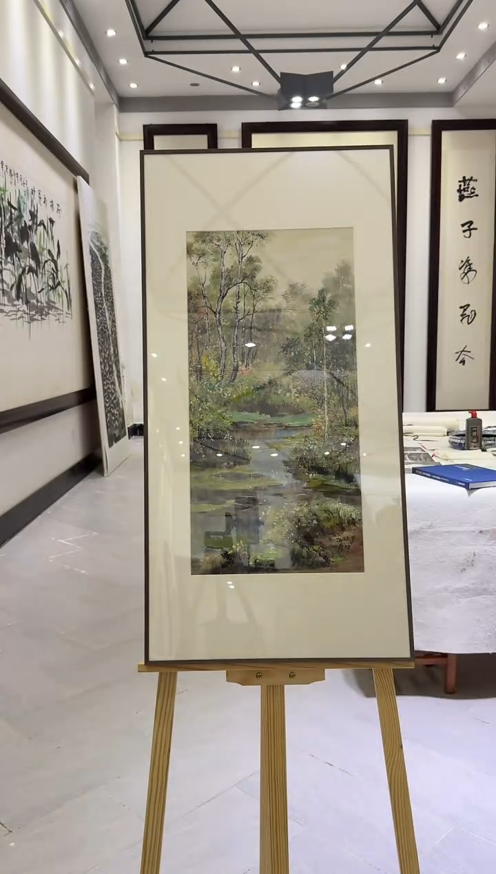 国画炳山艺术--李学功老师作品  