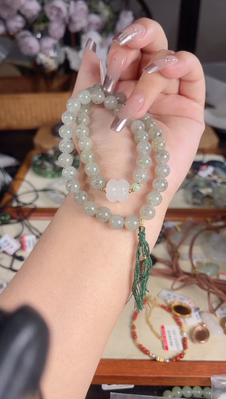 手链未镶嵌和田玉多样性发货其一 默认微瑕