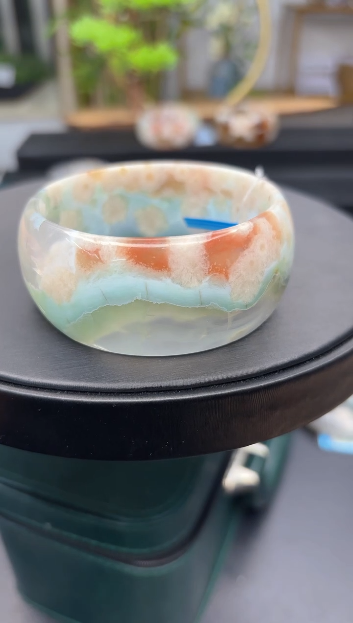 【闪购商品】石英质玉手镯未镶嵌C513(61圈)