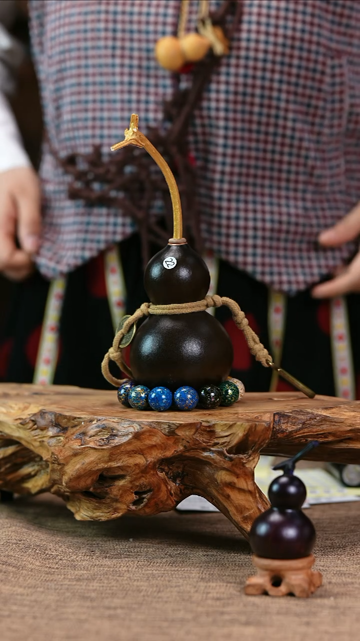 【闪购商品】22—光岳葫天然大漆酒葫芦不含漆珠