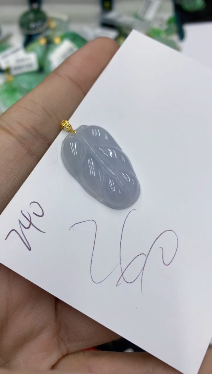 【闪购商品】翡翠颈饰18K金镶嵌号链接111111