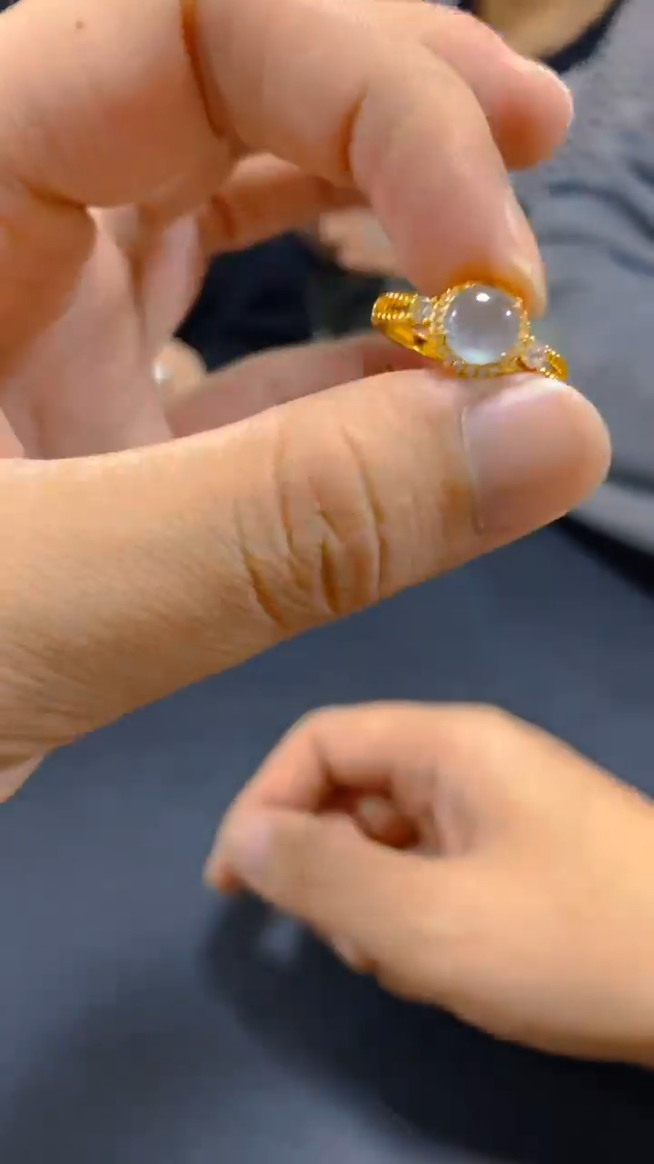 【闪购商品】翡翠戒指未镶嵌0951232725多样性发其一