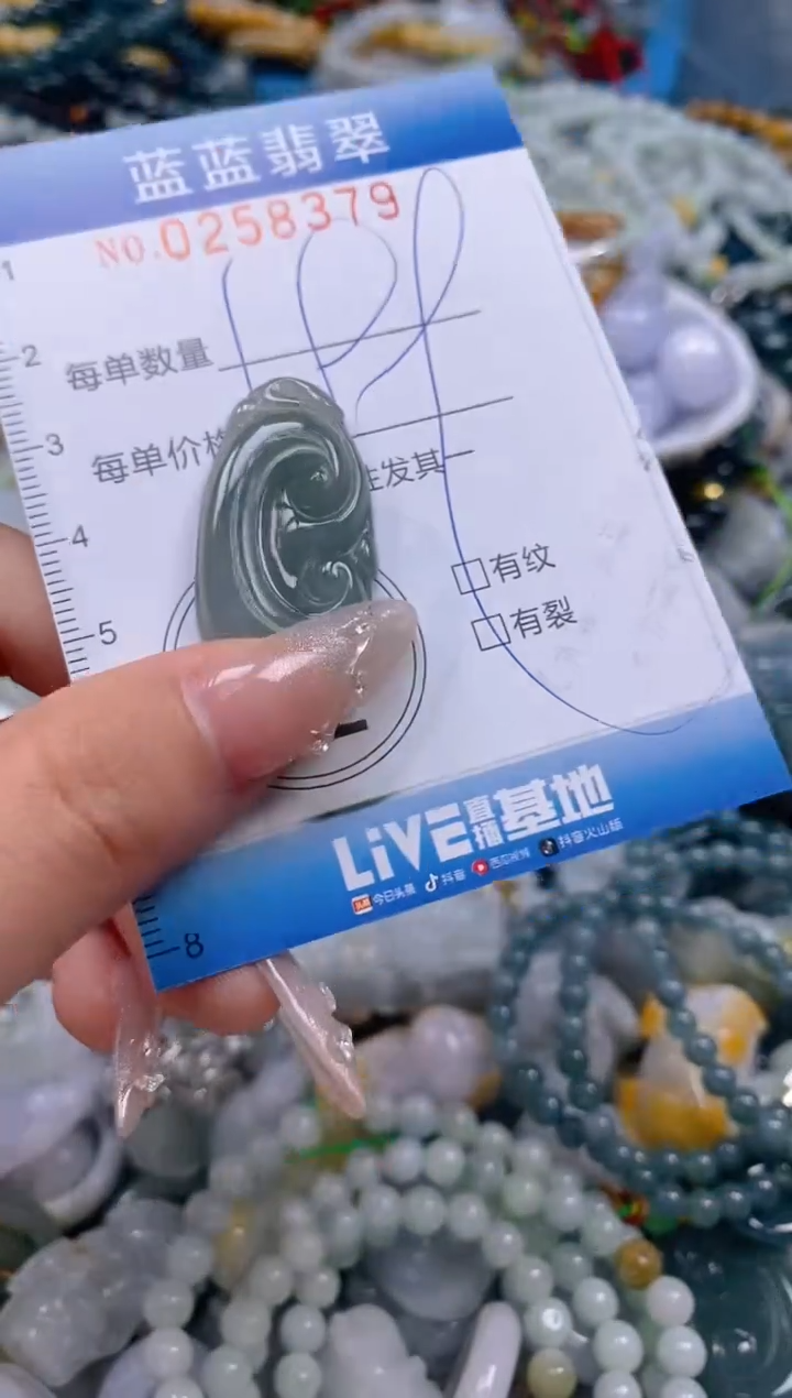 翡翠未镶嵌颈饰闪购0258379