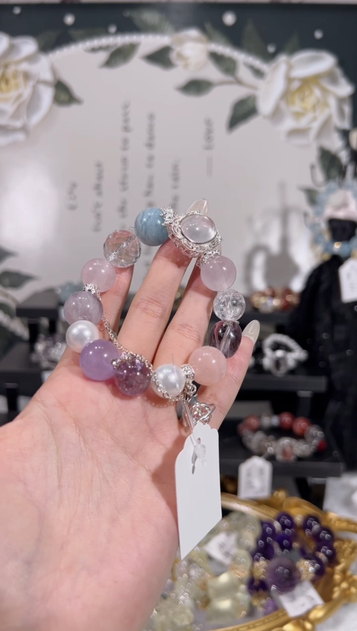 【闪购商品】水晶手链未镶嵌天然水晶默认微瑕 多样性发货发其一