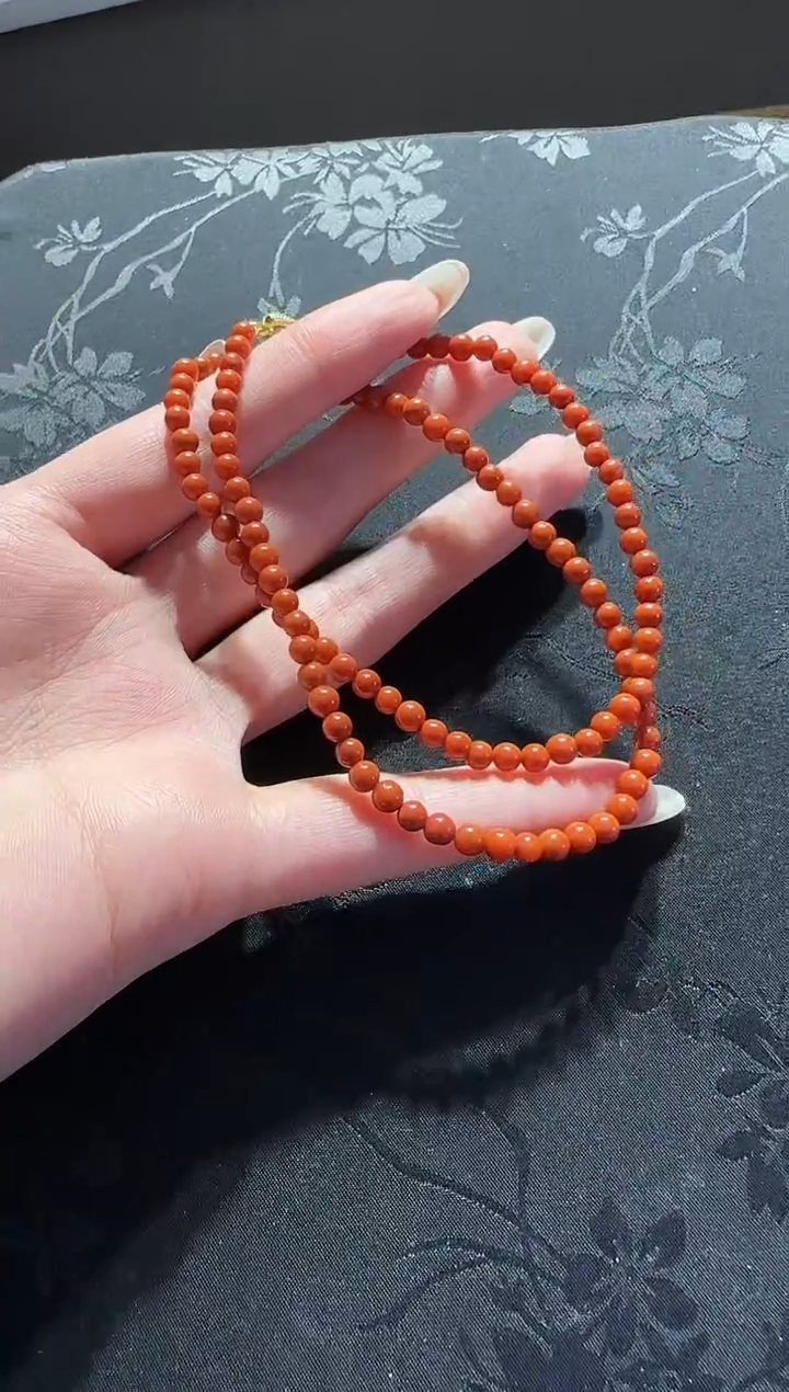 【闪购商品】南红玛瑙项链未镶嵌南红项链