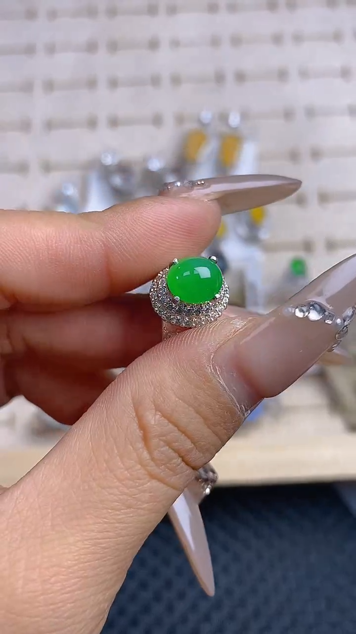 【闪购商品】定制翡翠未镶嵌天然A货翡翠144