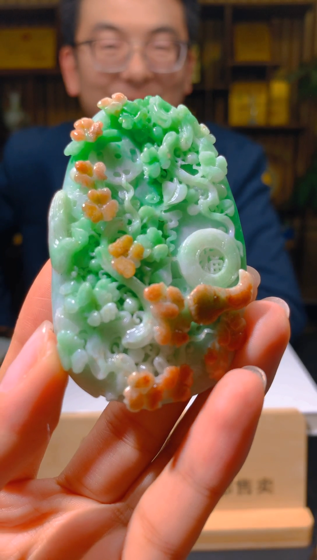 【闪购商品】定制翡翠未镶嵌L-@@QJYD028133