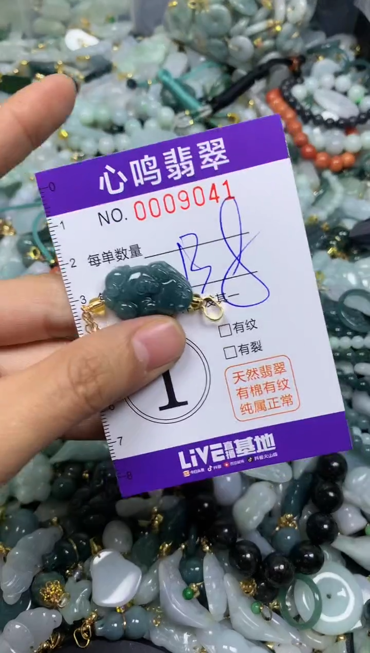 【闪购商品】翡翠颈饰未镶嵌闪购009041