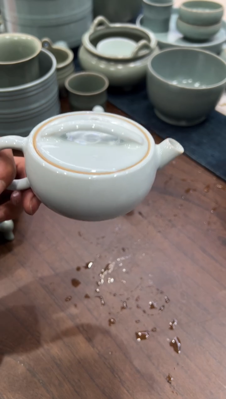 瓷片原产地原矿釉汝瓷