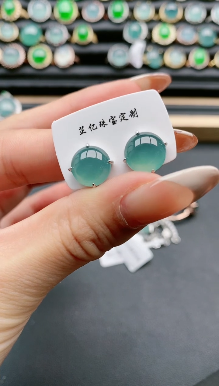 【闪购商品】翡翠戒指银S925镶嵌1111111