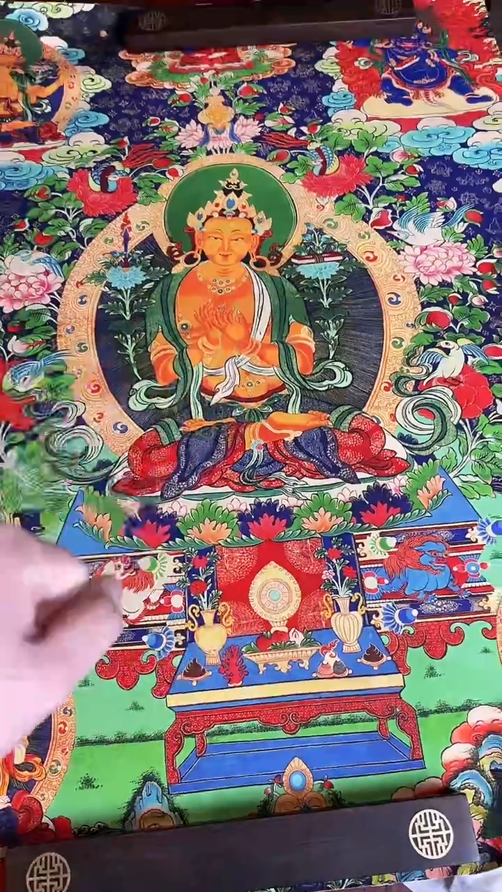 卷轴画手绘唐卡060