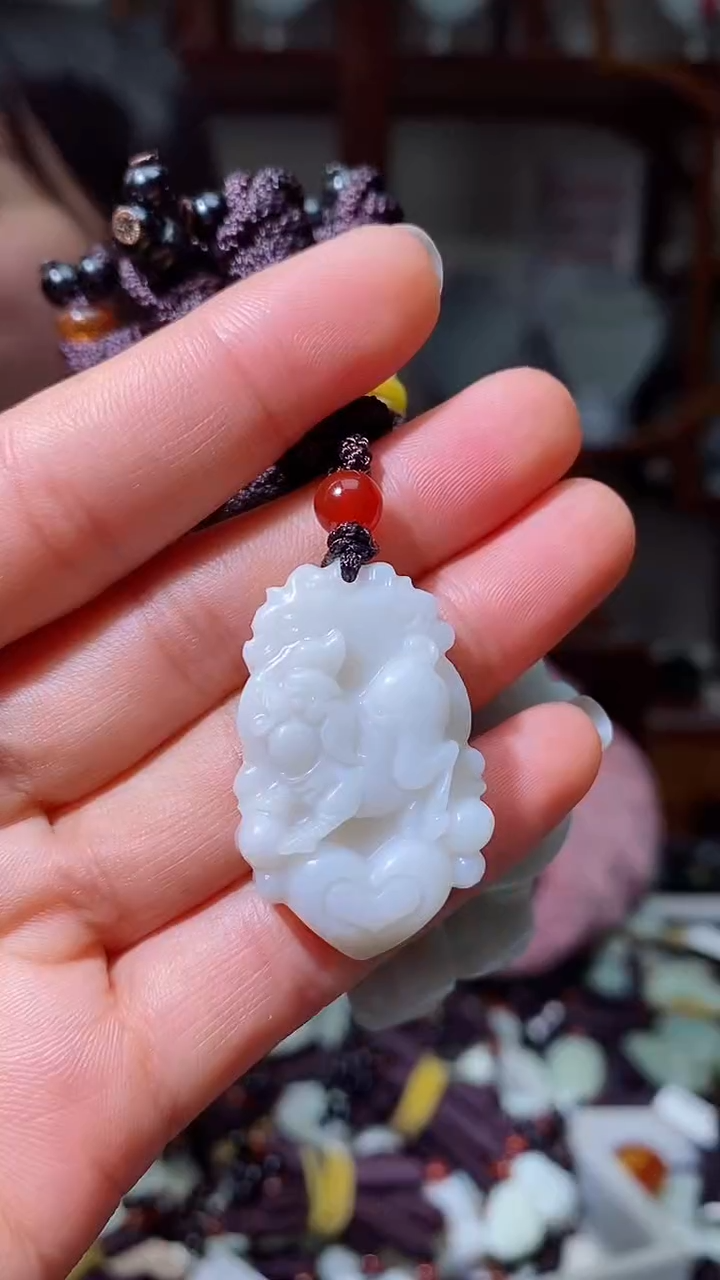 【闪购商品】和田玉挂件未镶嵌1