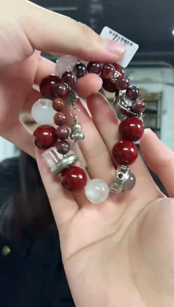 【闪购商品】水晶手串未镶嵌多样性发其一颜色微差