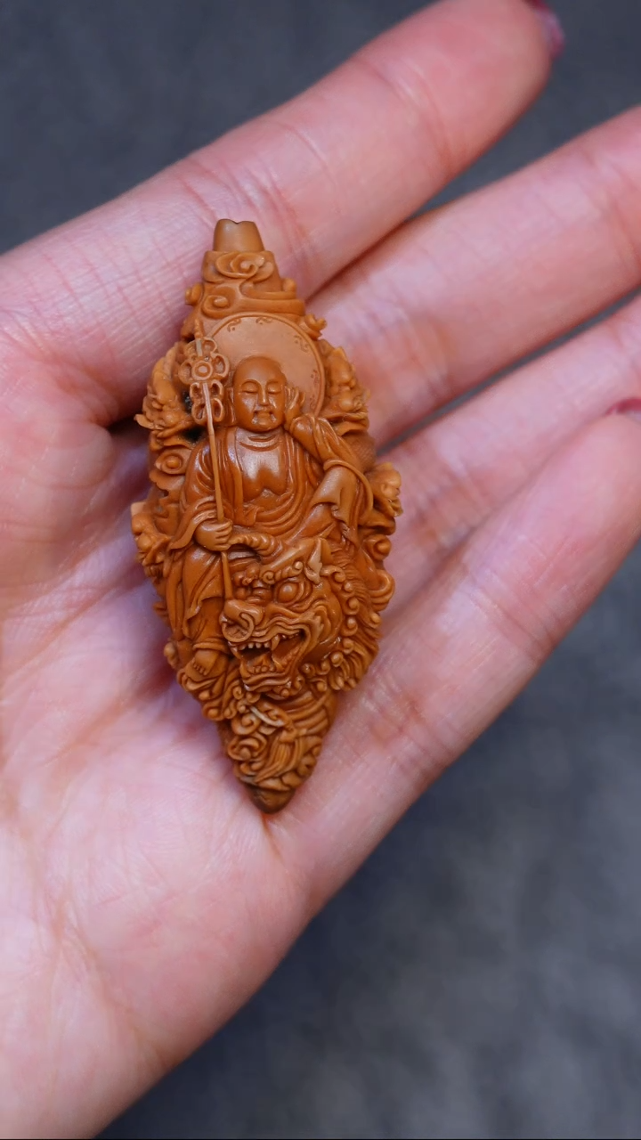 【闪购商品】橄榄核手串/手链宋水官九龙地藏