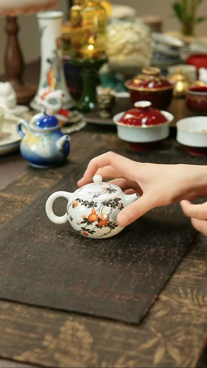 景德镇陶瓷杯碗柴烧多人