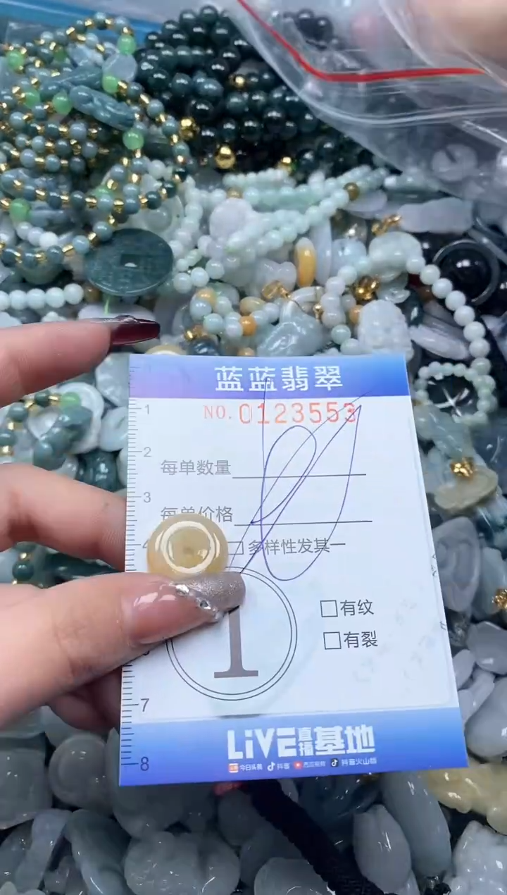 【闪购商品】翡翠颈饰未镶嵌闪购0123553