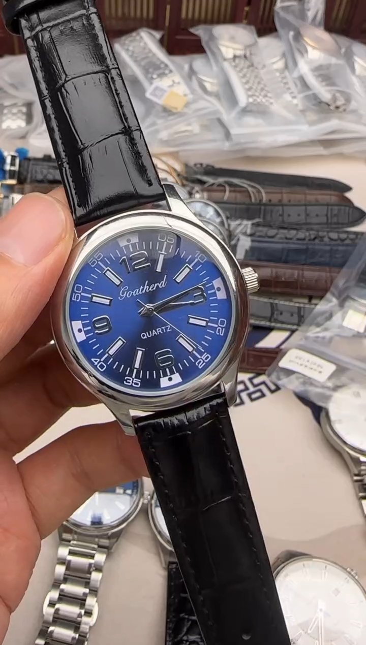 机械机芯精钢钢男士腕表一物一拍