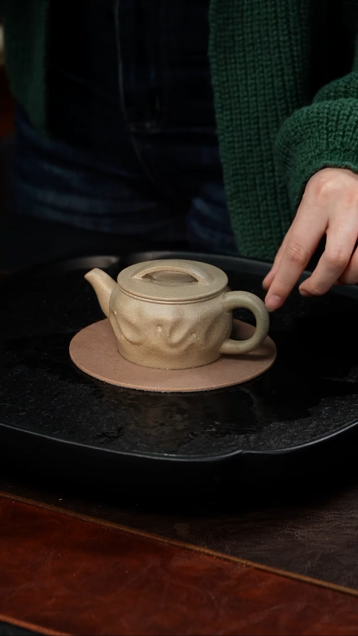 茶壶紫砂成进窑 汉瓦116 青段 180毫升