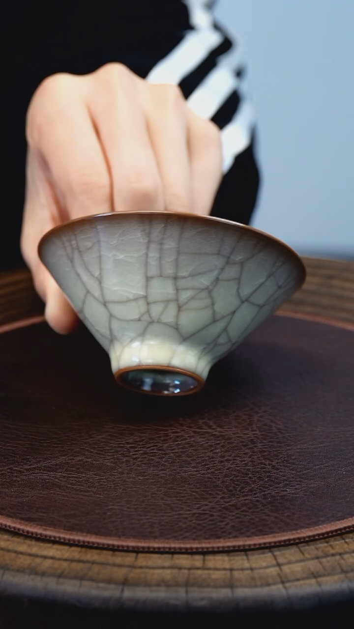 青瓷手工茶器包邮