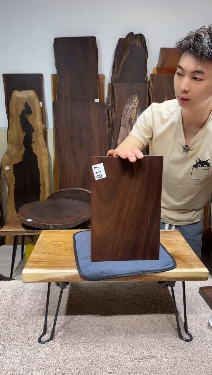 【闪购商品】风车木（黑檀木）尺寸30*20*2.3编号817