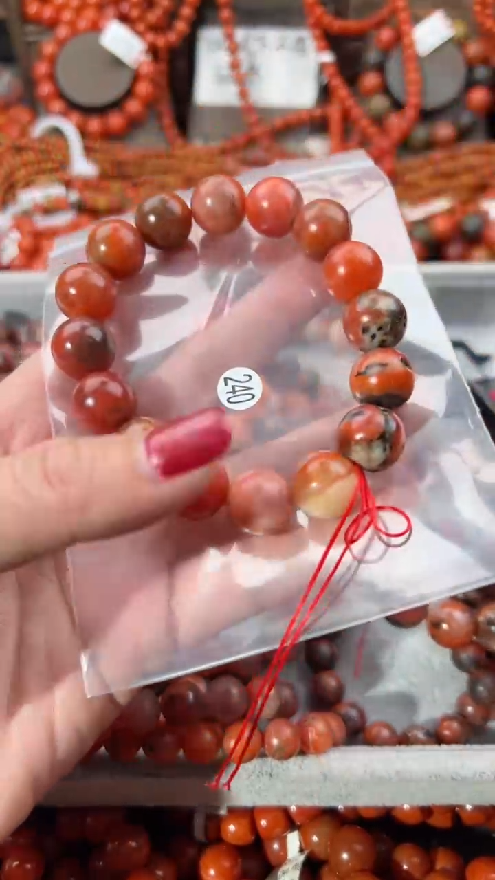 【闪购商品】南红玛瑙手串未镶嵌13