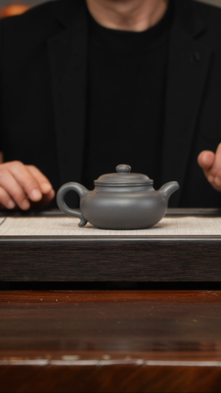 【闪购商品】紫砂茶壶天青仿古（邢可军）