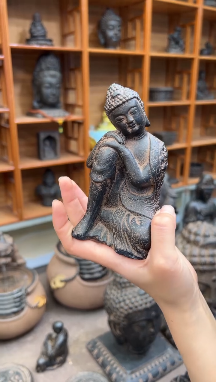 陶土【火山泥】睡佛