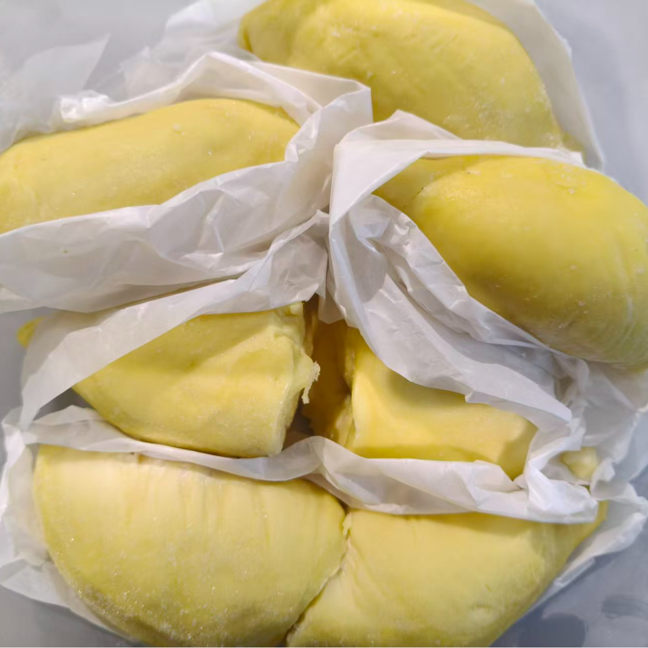 泰国树熟金枕榴莲冷冻果肉顺丰发货软糯香甜