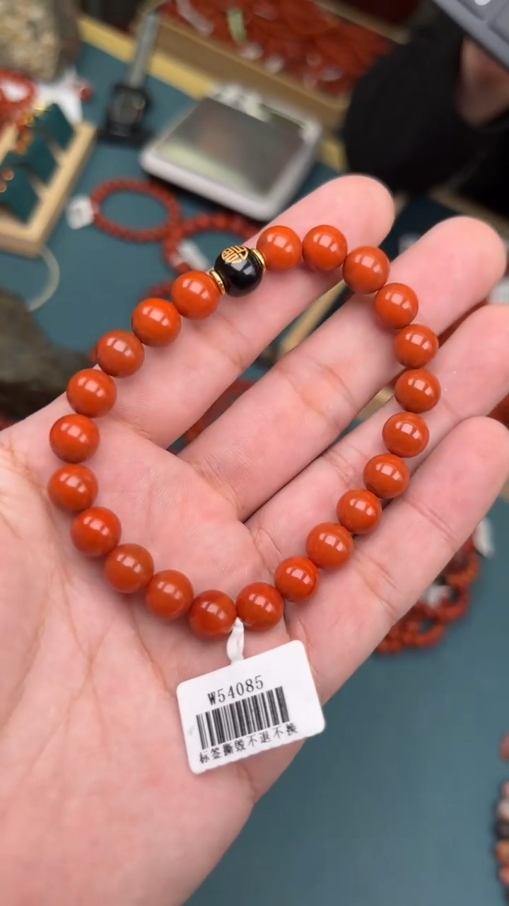 【闪购商品】南红玛瑙手串未镶嵌福字手串