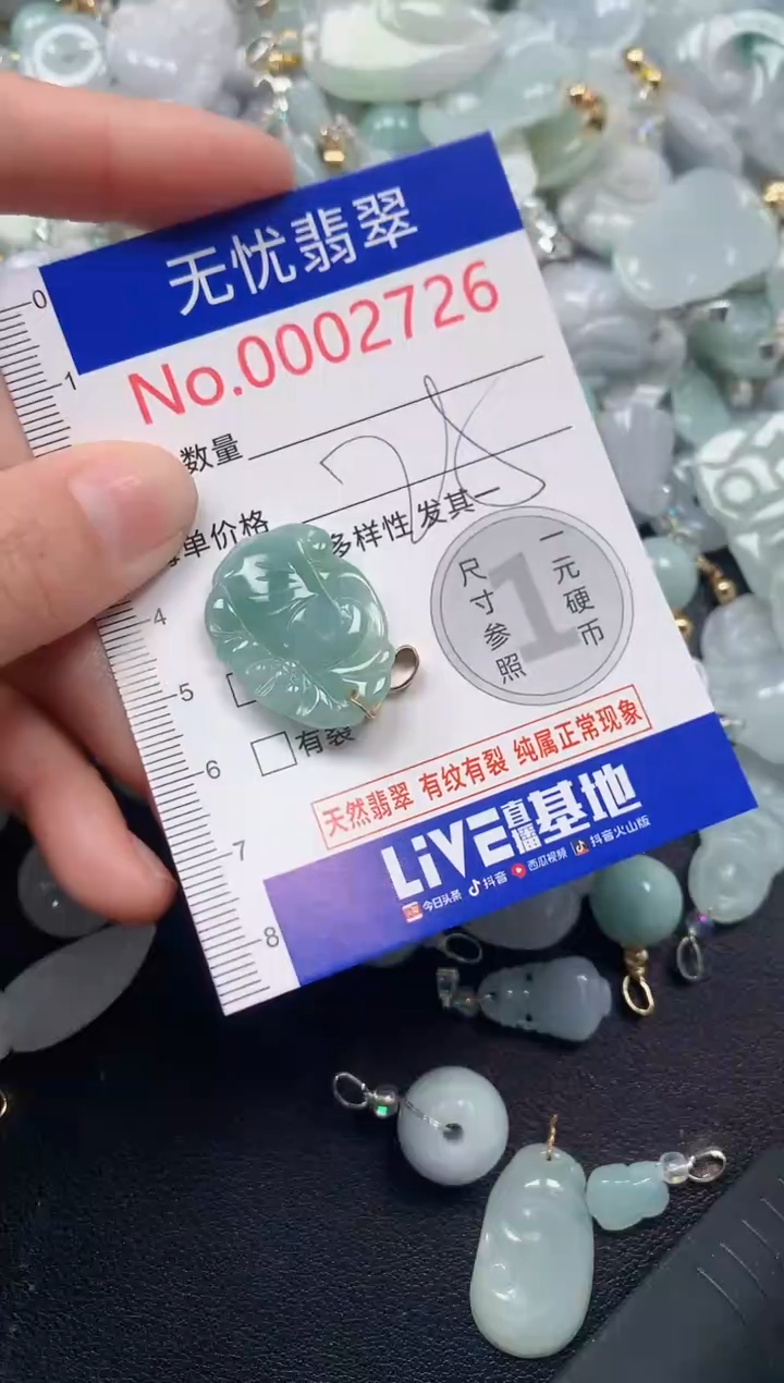 颈饰未镶嵌翡翠2726