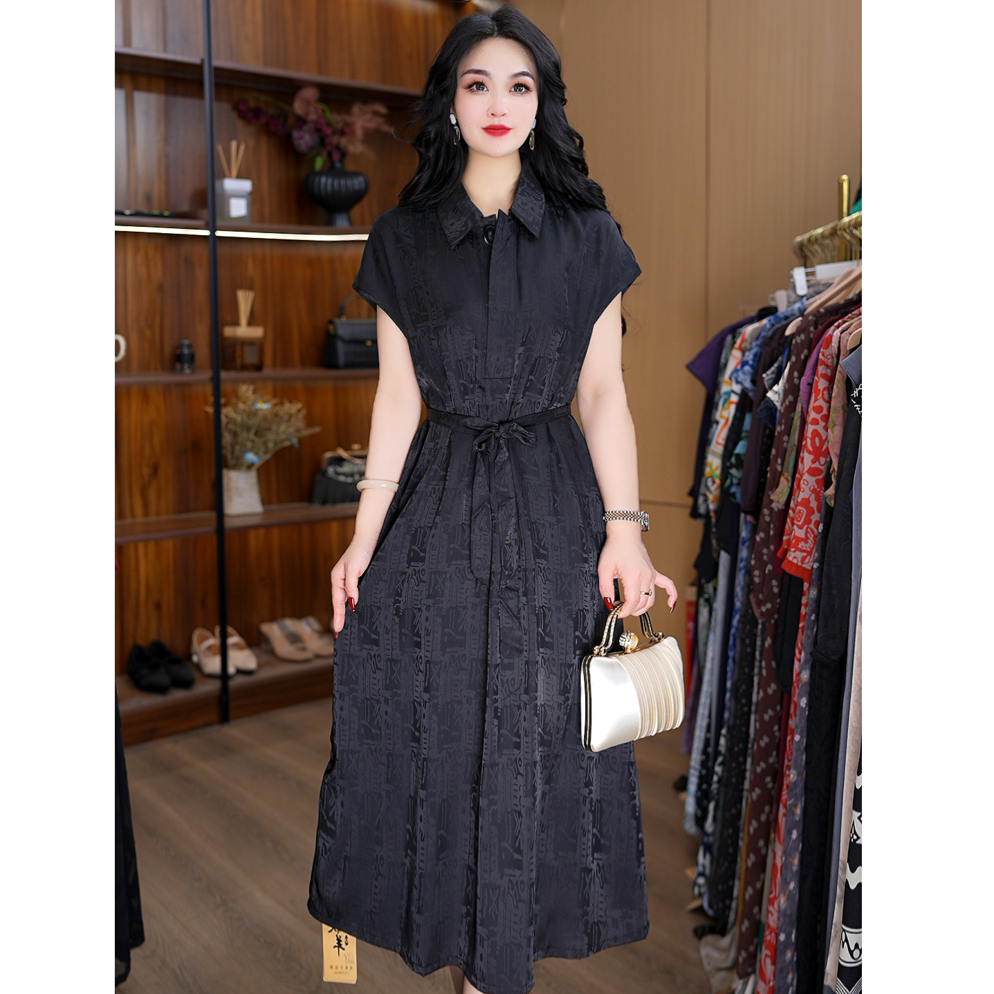 6668-10新款女士夏季连衣裙
