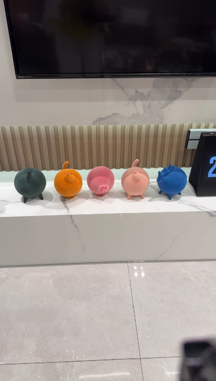 树脂|可爱感动物摆件，5个组合价