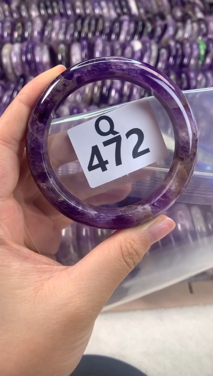 【闪购商品】水晶水晶手镯Q未镶嵌472-58