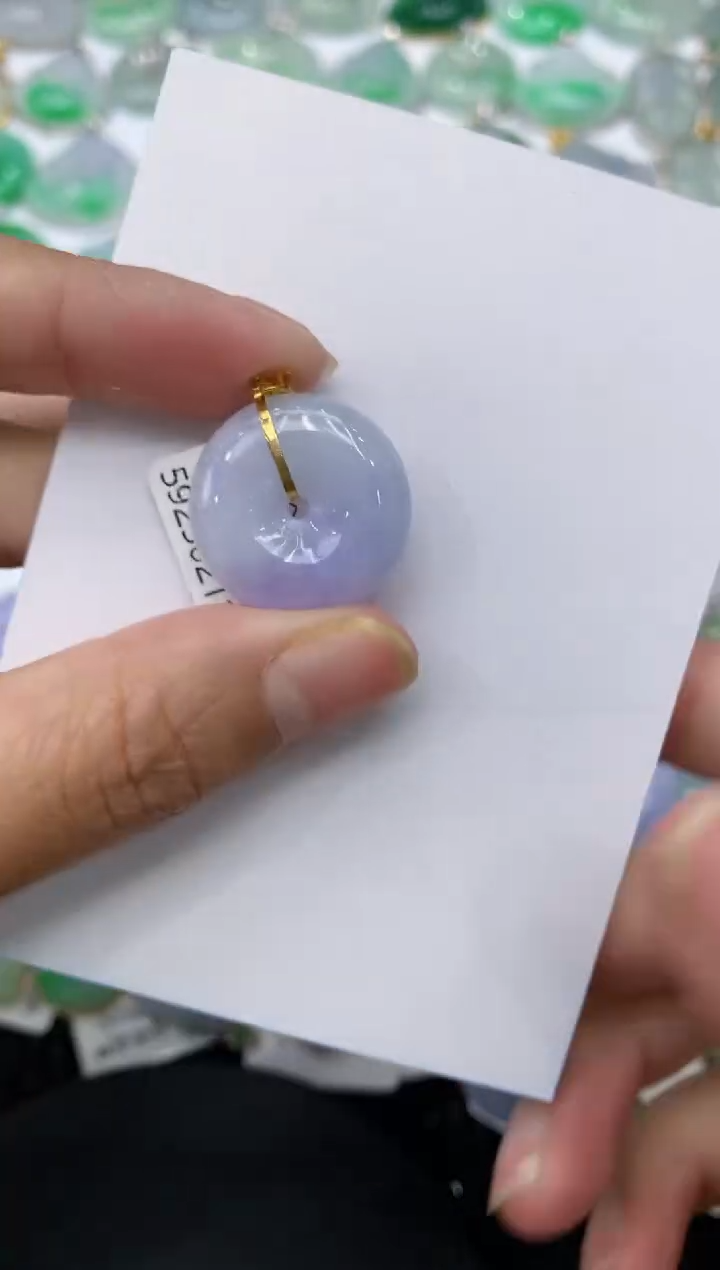 【闪购商品】翡翠颈饰18K金镶嵌111111111111