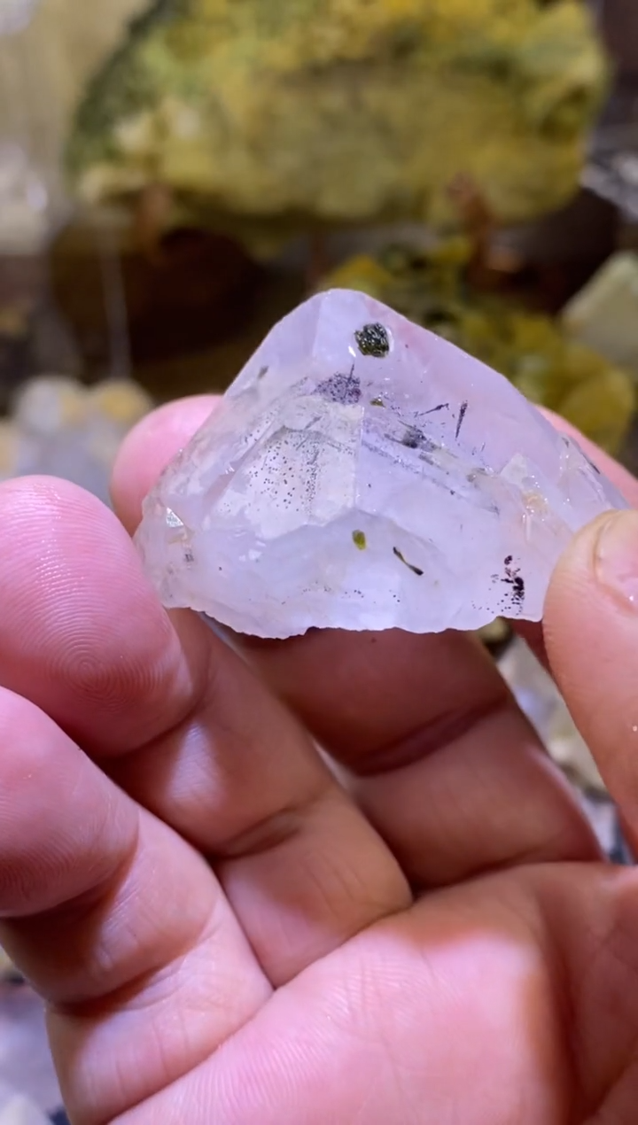 未镶嵌珠宝半成品水晶91号四川超七花园水晶