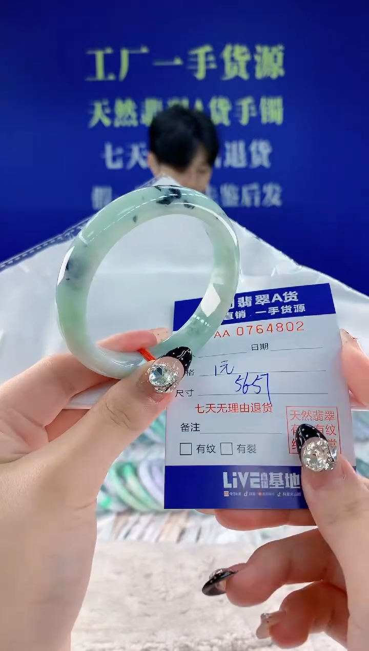 未镶嵌手镯翡翠02天然翡翠A货