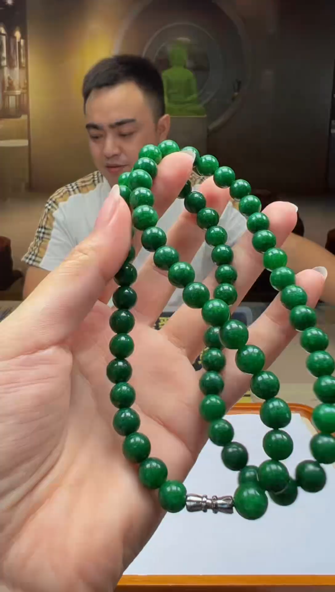 翡翠未镶嵌颈饰RB2025-6-11-21