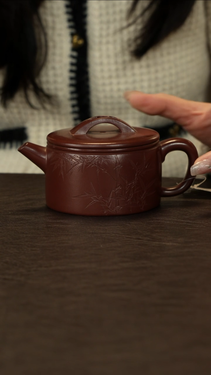 【闪购商品】紫砂茶壶直播福利李建军紫朱泥汉瓦