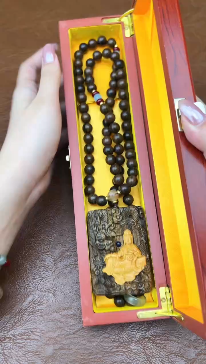 万家文玩阁沉贵宝108颗链接@@ZH3448