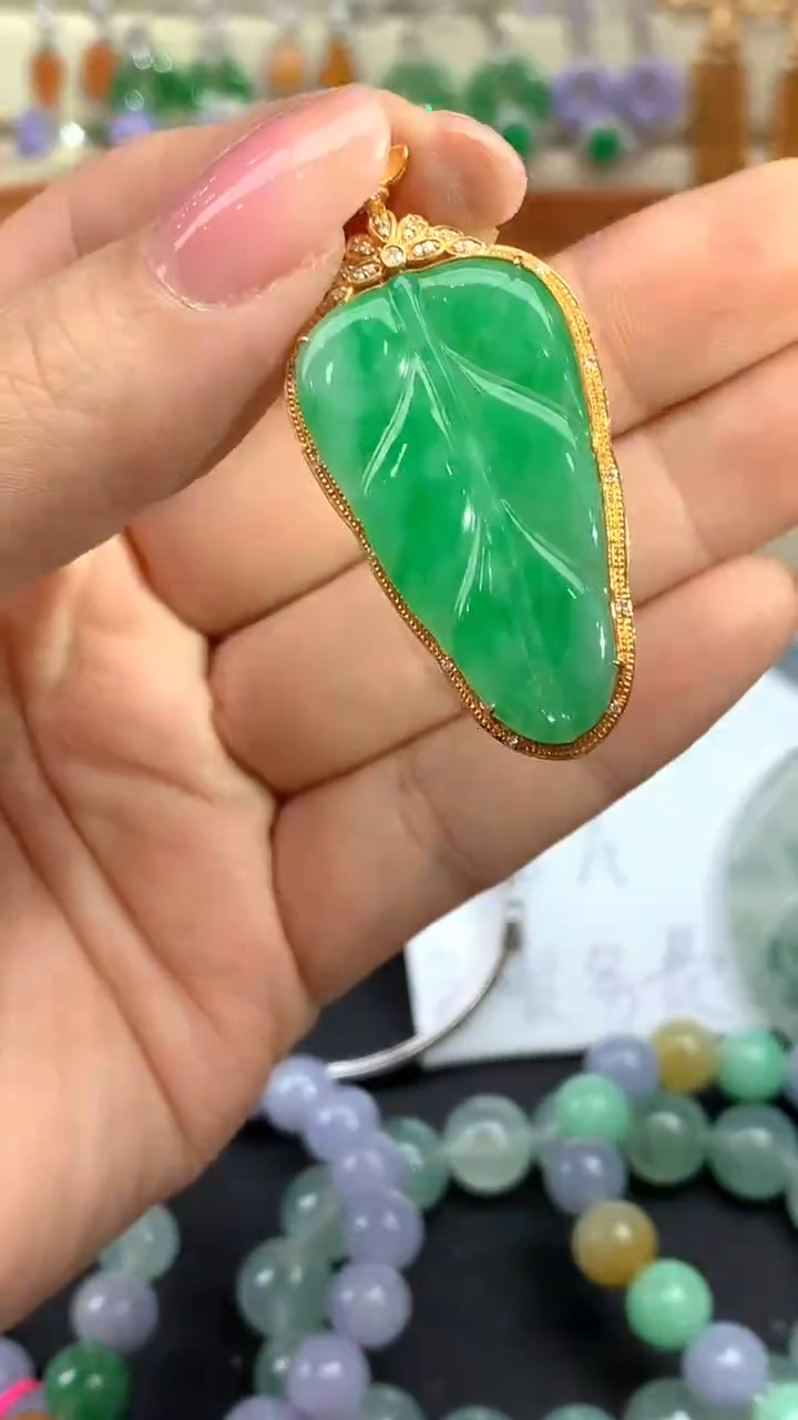 【闪购商品】翡翠颈饰未镶嵌413-天然翡翠
