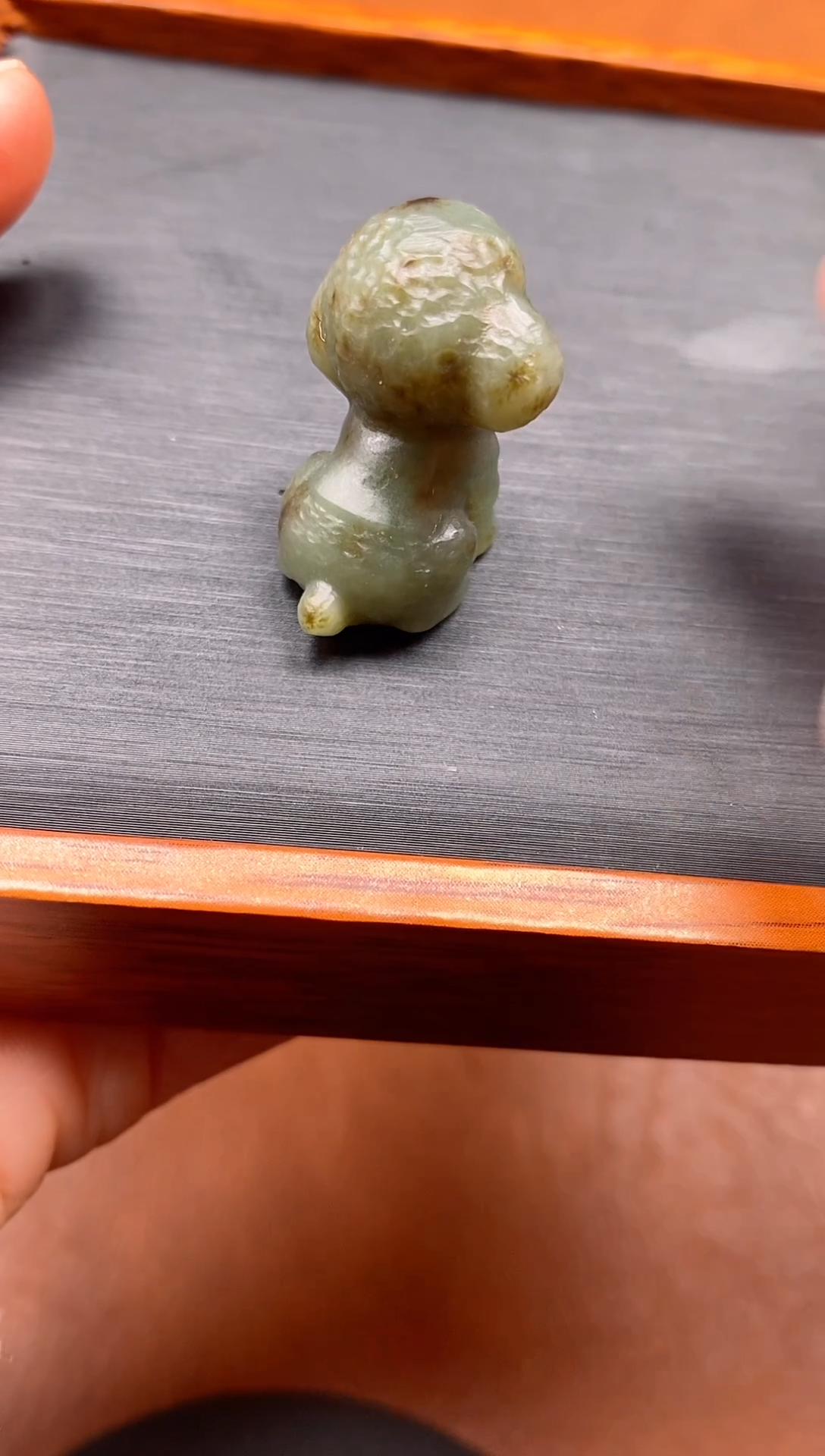 颈饰未镶嵌和田玉旺财