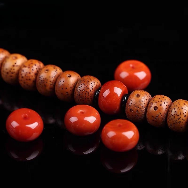 天然玛瑙珠宝玉石*墩子14㎜/1颗*DIY搭配多样性选购链接发其一