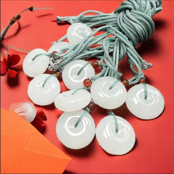 翡翠百搭平安扣/多样性发一件&369874