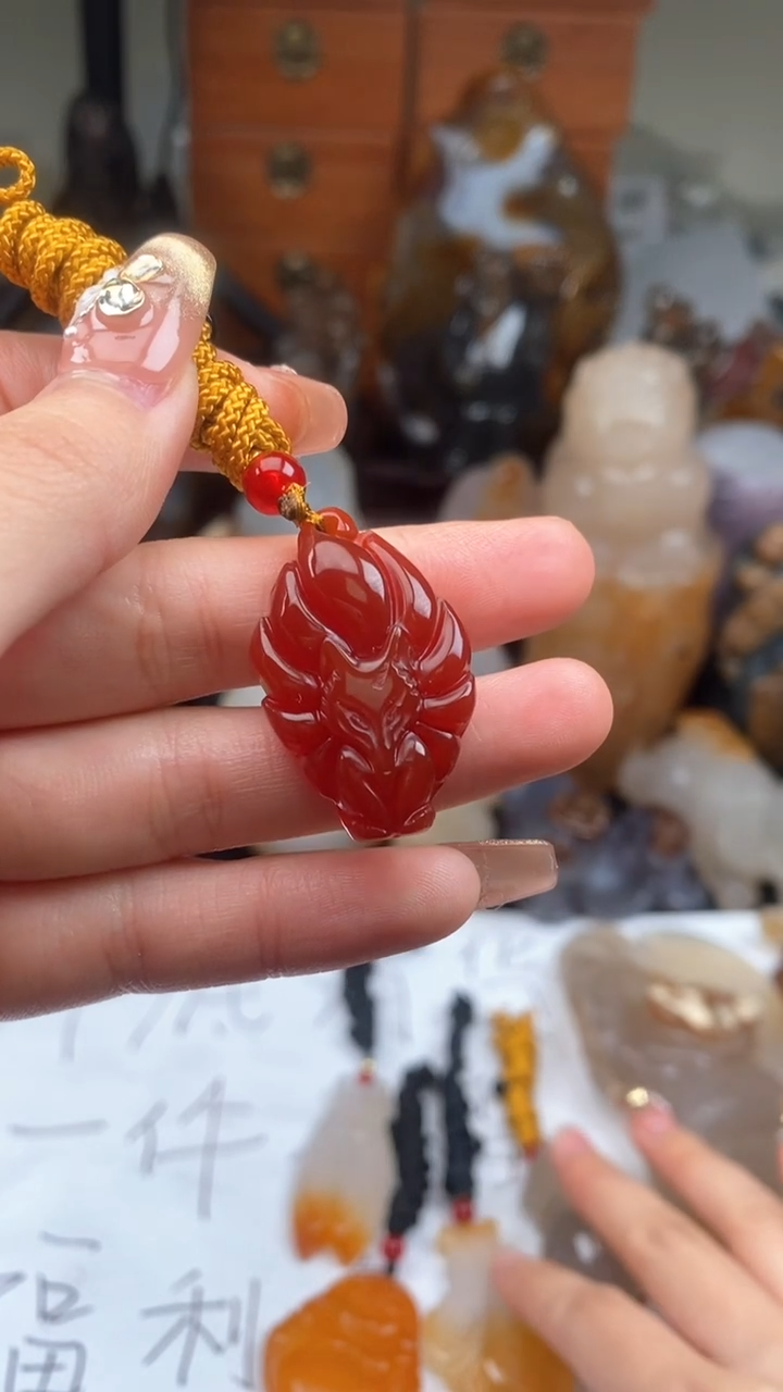 【闪购商品】玛瑙/玉髓颈饰未镶嵌AA